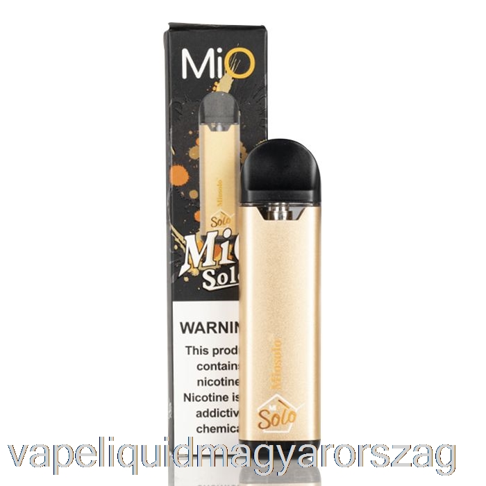 Mio Solo újratölthető Készülék Gold Vape Folyadék